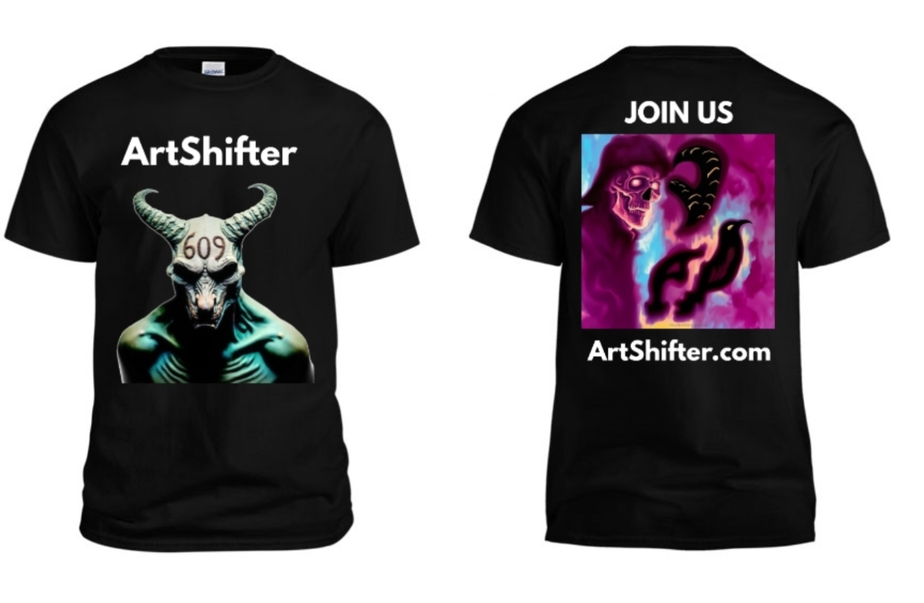 “Join Us” Demon Tee — Front & Back